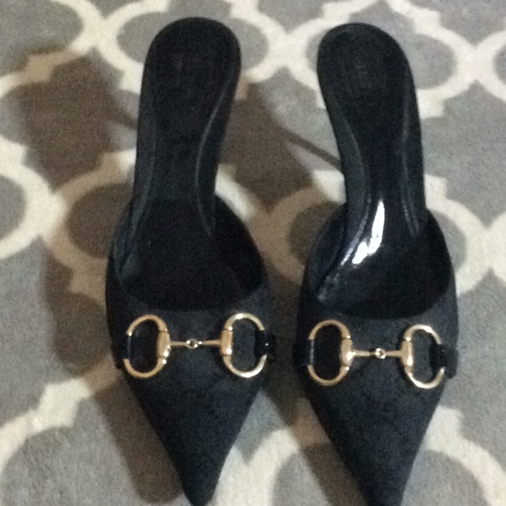 Beautiful Gucci heeled Mules